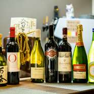 四季折々の味わいが楽しめる【鉄板　フランス割烹　Lis】。料理に合わせて、酒のリストも変えています。好みのものをリクエストするのはもちろん、時にはおすすめに身を委ねてみるのも乙なものです。