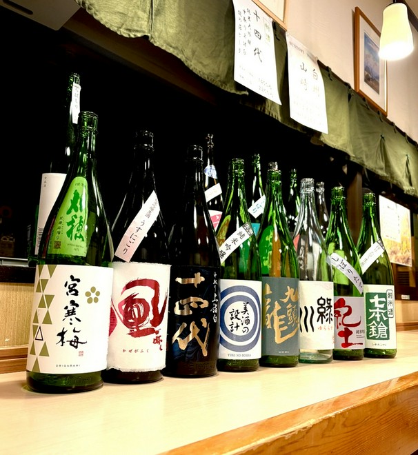 日本酒にこだわっている