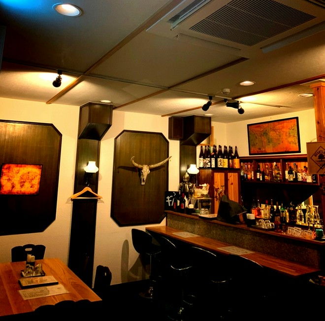 カウンター席がある