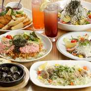 ※詳細はお気軽にご相談下さい。
※料理写真は一例となります。