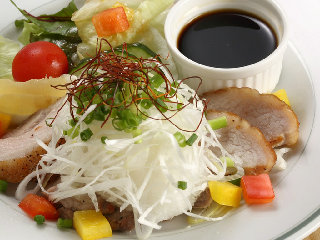 奥出雲豚の塩漬け焼き