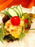 ガーリックを効かせたなめらかポテトサラダ!