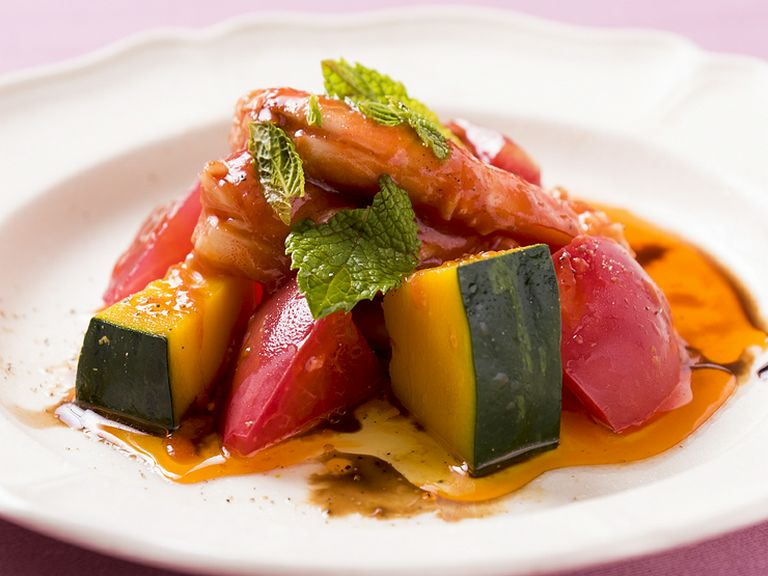 海老のトマトマリネ