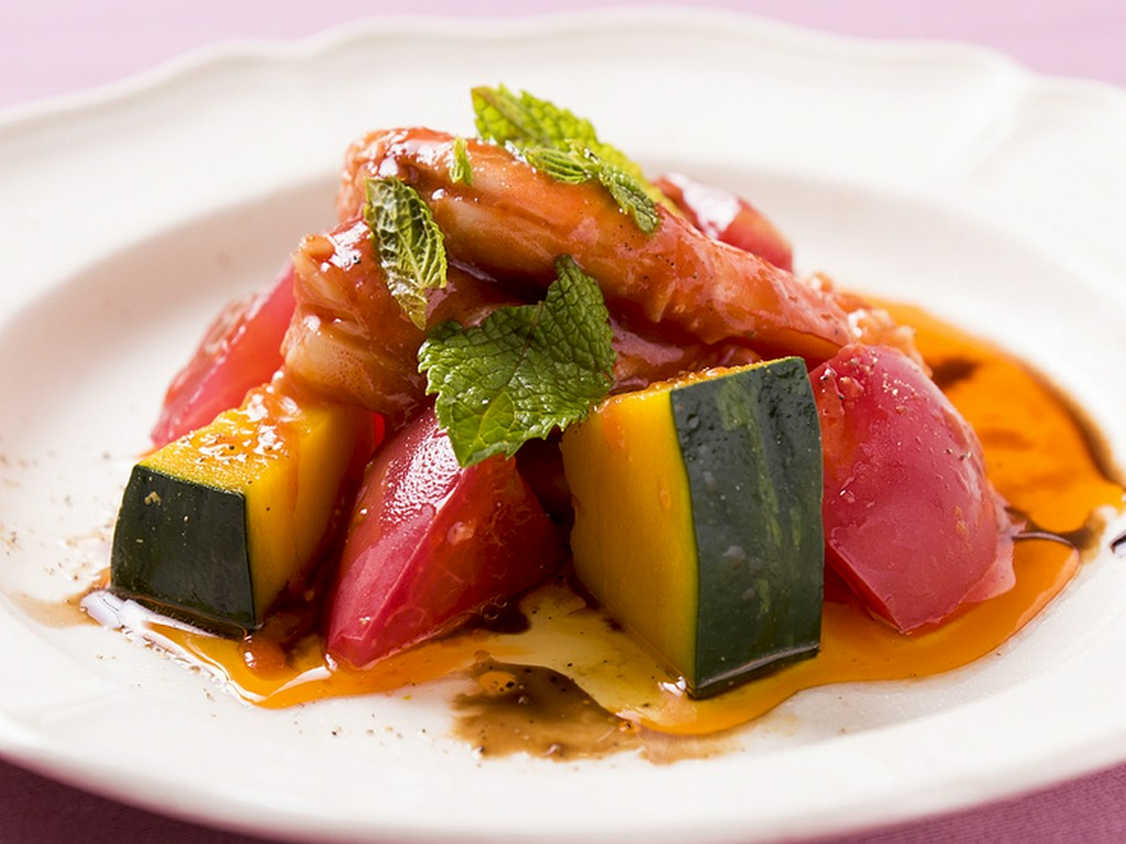 海老のトマトマリネ