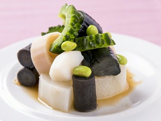 ごろごろと寄り添う、野菜の深い味わいに心躍る『根菜サラダ』