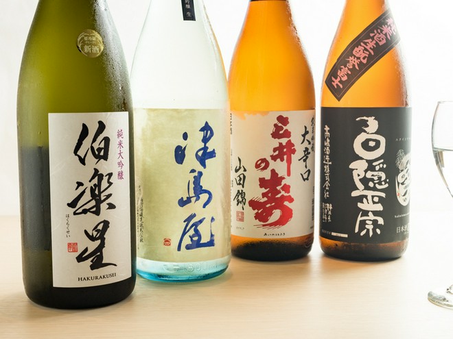 日本酒にこだわっている
