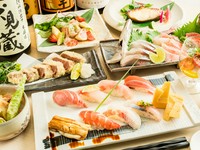 少しずつ色々楽しみたい方にお勧め。
全9品5000円のコース