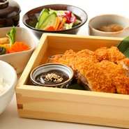 とりかつ御膳（三河錦爽どり）