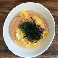 ○和風明太オムライス