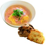 和風明太オムライスハーフ＋スコロン２個＋ドリンクorスープ