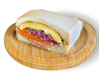 シュガーバターのベーコンペッパーサンド