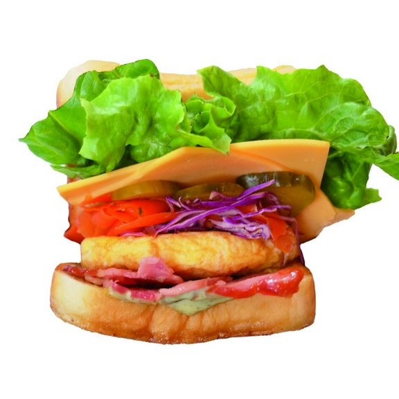 ７種の具材の彩りサンド