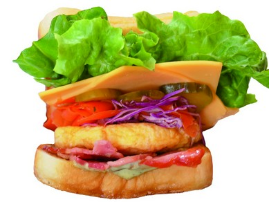 ７種の具材の彩りサンド