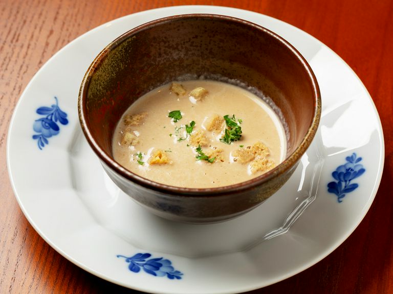 マッシュルームのポタージュスープ