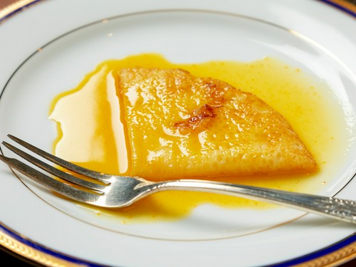 コースの最後を締めくくる、手づくりデザート