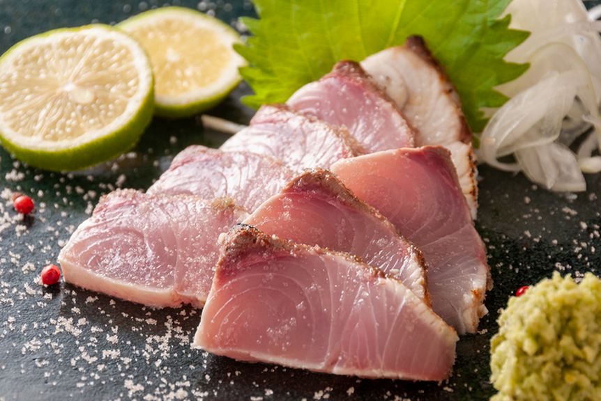 魚) 天然!! 旬魚の刺身 or カルパッチョ