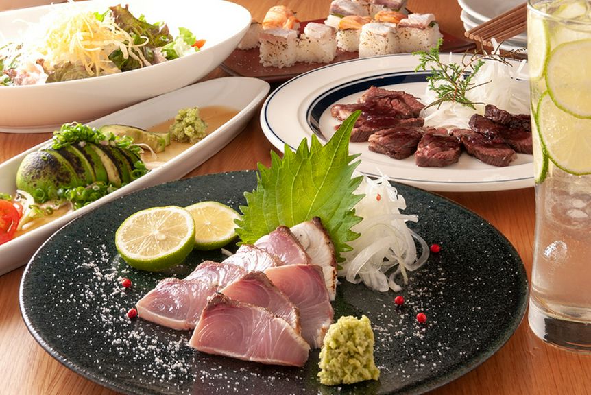 料理8品 + 2.5時間飲放題付
各種ご宴会にオススメの『ちとから。宴会コース』
