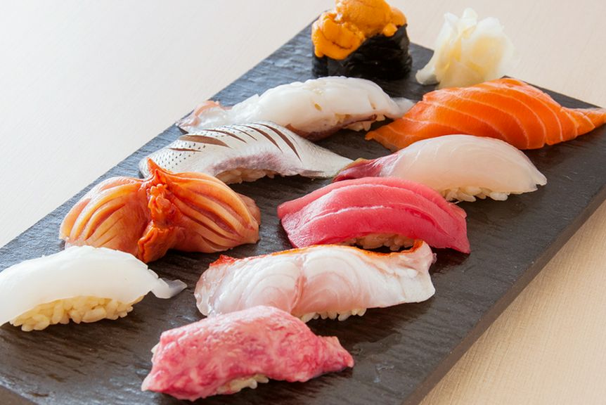 本日の板長おまかせ鮨（6貫/8貫/10貫）