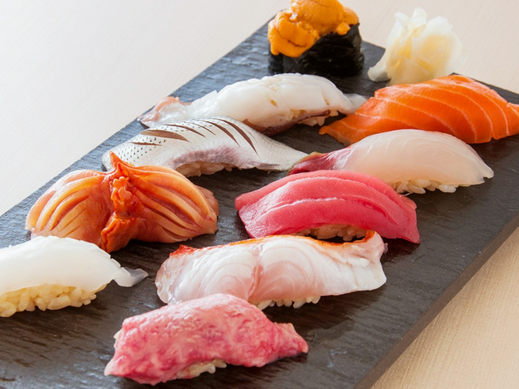 本日の板長おまかせ鮨（6貫/8貫/10貫）