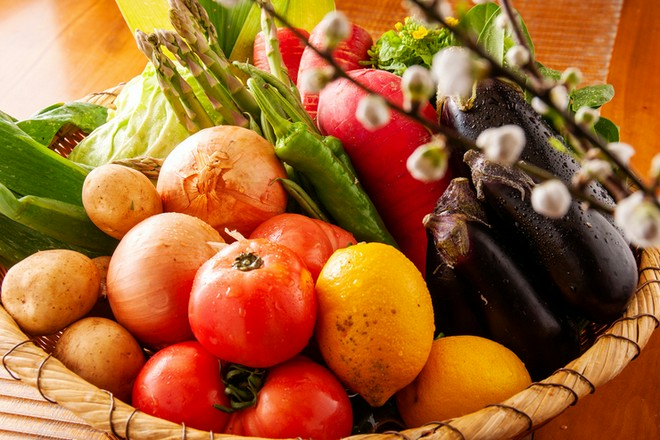 旬の食材にこだわっている