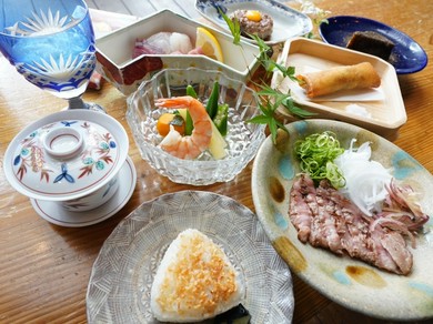 4月限定!! 春満開。歓送迎会などにも… こうちやさい割烹コース"(料理9品程度) お一人様 5500円