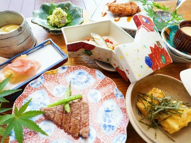 6月限定!! 新緑薫る季節♪ 歓送迎会などにも… こうちやさい割烹コース"(料理9品程度) お一人様 5500円
