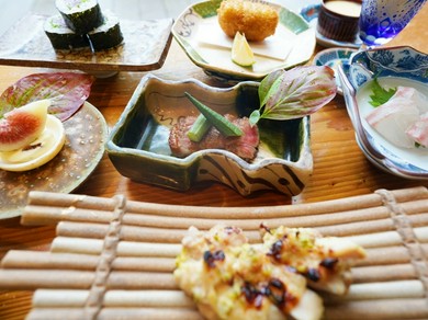 10月も秋の味覚満載!!松茸土瓶蒸しも…  こうちやさい割烹コース"(料理9品程度) お一人様 5500円