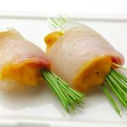 鯛うに巻