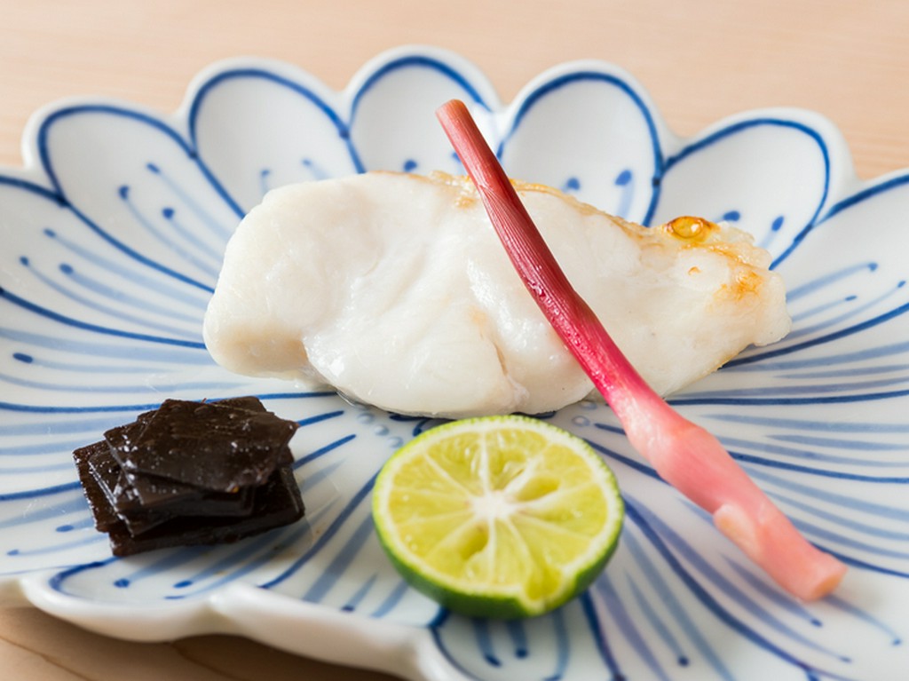 クエ塩焼