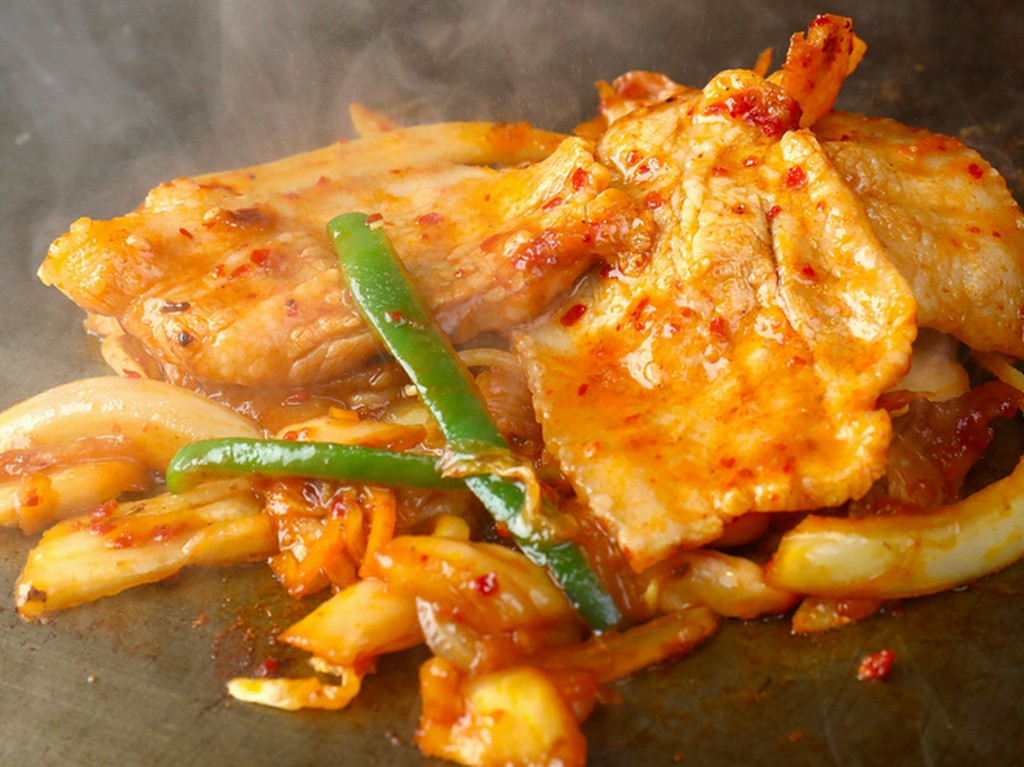 ぶたキムチ炒め