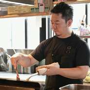 中学生の頃から変わらない「人に喜ばれる料理を！」の想い