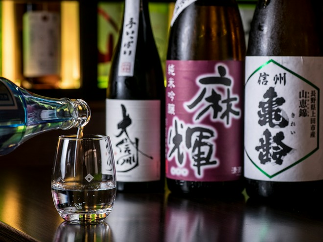 日本酒にこだわっている