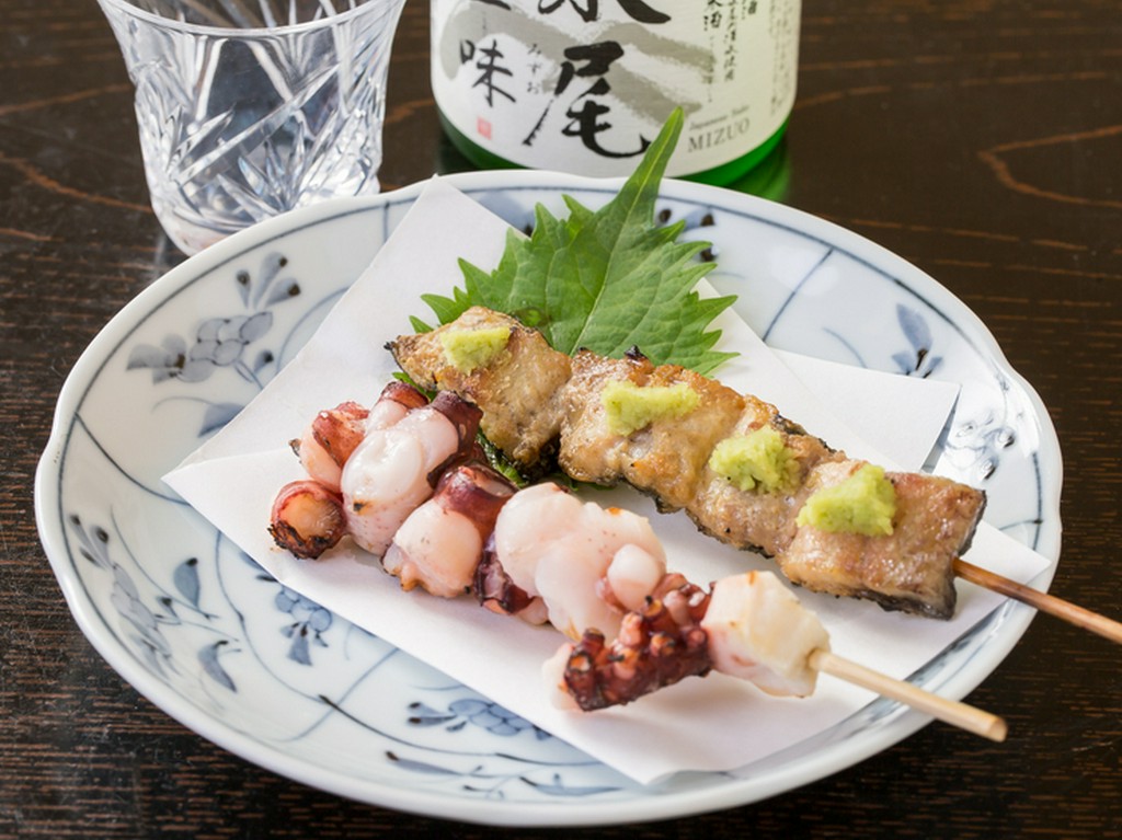 素材そのものの味を思う存分に堪能する『たこ串焼き』