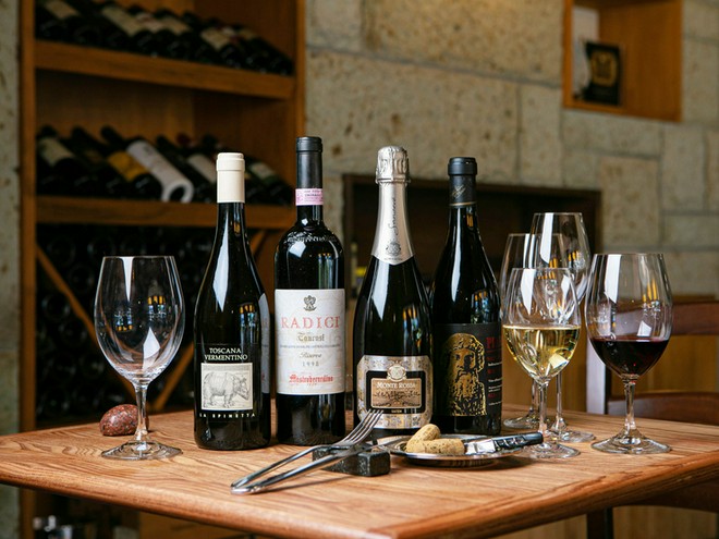 ワインにこだわっている