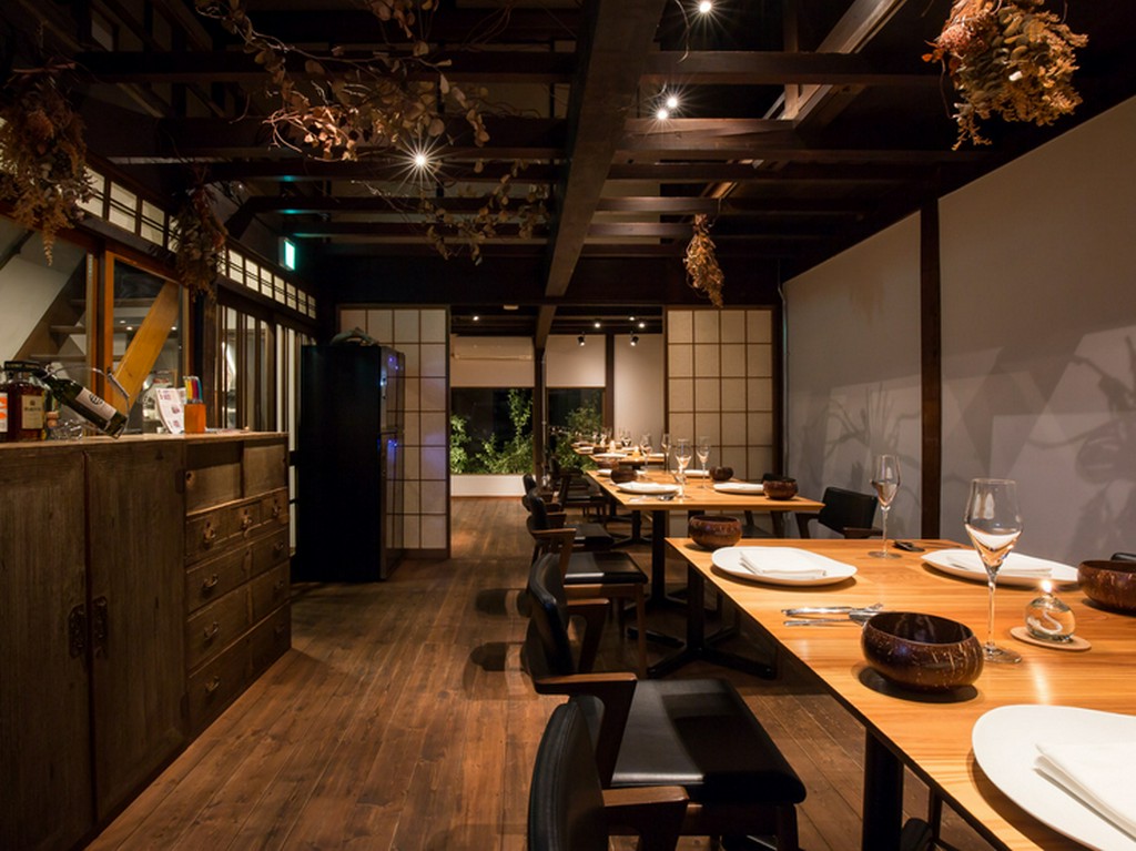 古民家で食す現代フランス料理。特別なひとときを演出