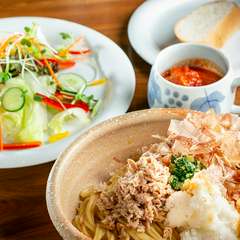 店自慢の和風創作パスタをお得に楽しめる！　『パスタセット』