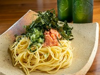 和風創作パスタの名作。爽やかな美味『おろし明太子のパスタ』