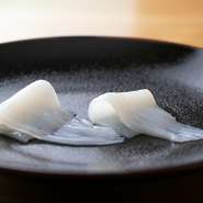 甘くて美味しい、鳥取の名物『白イカお造り』
