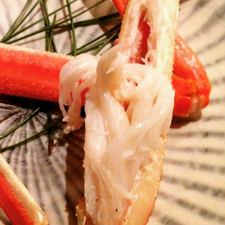 松葉がに　焼きがに