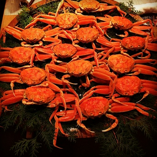 鳥取駅近くにある、松葉がに専門店