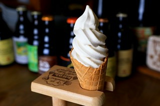 ☆自家製ベルギービールソフトクリームも好評です☆