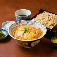 タレカツ丼に変更出来ます。