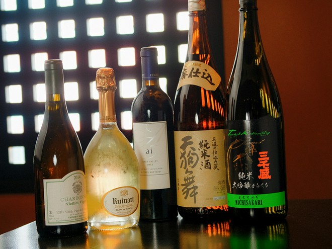 日本酒にこだわっている
