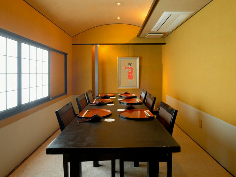 ほかのゲストと顔を合わせることのない、完全個室も完備