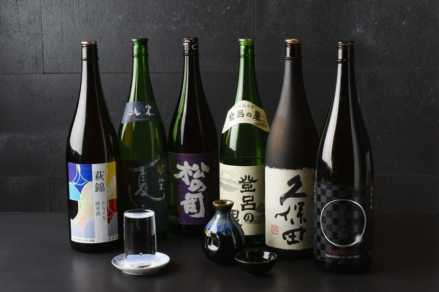 京の地酒、生酒、限定酒。料理と合わせて心ゆくまで楽しめる