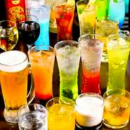 お得な飲み放題となっております♪
2時間制となります☆