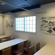 じゅん平はなれ（じゅん平3階）
最大２６名収容可能
営業時間１７時から２２時半（ラストオーダー２２時）

1階じゅん平は２４時まで