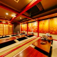 60人利用可能な座敷は、多くのシチュエーションで活躍