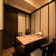 ４Fフロア4名様個室、10部屋ご用意しております！