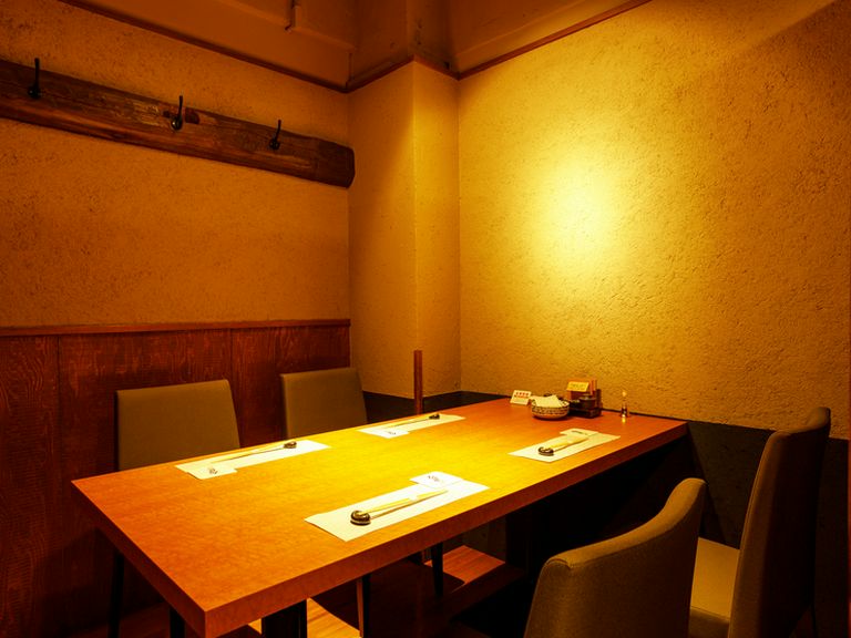 絶対に外したくない日の利用に。こだわりの個室と逸品料理